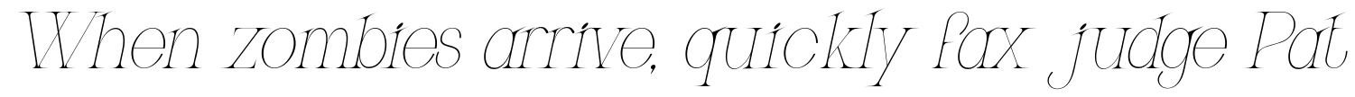 ThinSlant