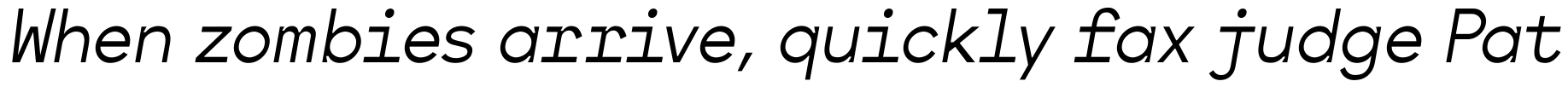 Light Italic