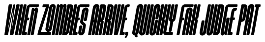 Rounded Italic