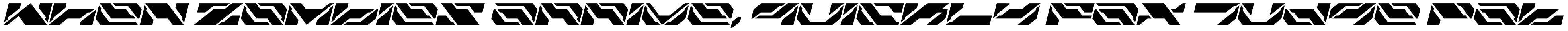 NCL Raxor | Futuristic Cyberpunk Font