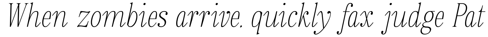 ThinItalic