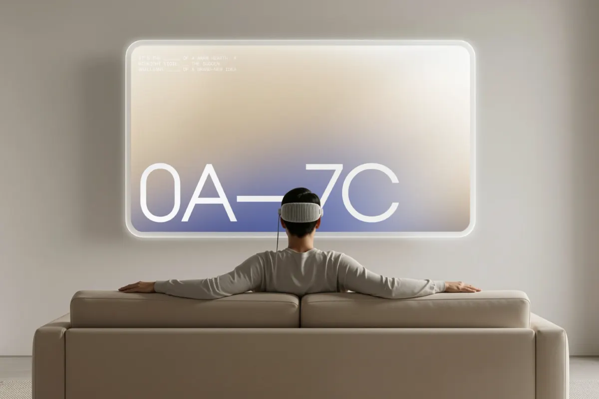 Vision Pro Mockup