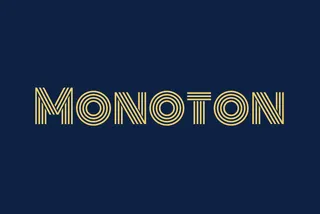 Monoton Font