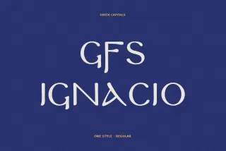 GFS Ignacio - Ancient Greek Font