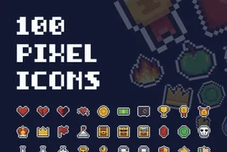 Mario Pixel Icons Collection