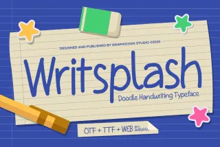 Writsplash Font
