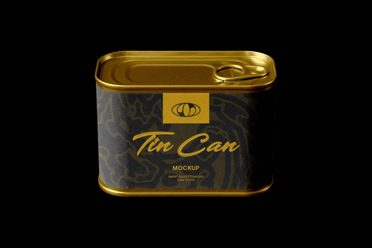 Tin Can Mockup
