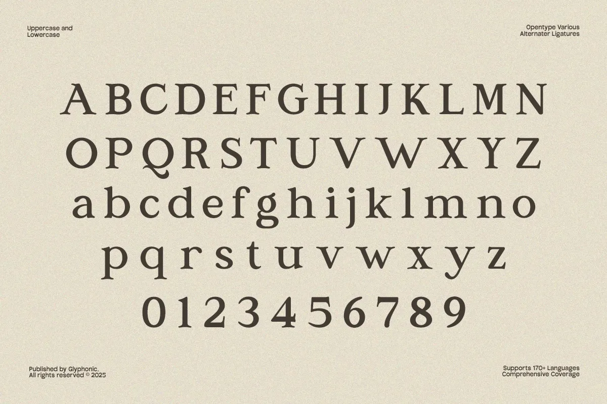 GC Kind Endlict – Elegant RetroSerif