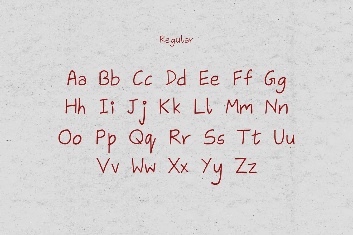 Aika - Fun Handwriting Font
