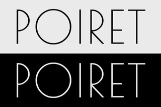 Poiret One Font