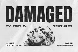 Authentic Damaged Paper Textures