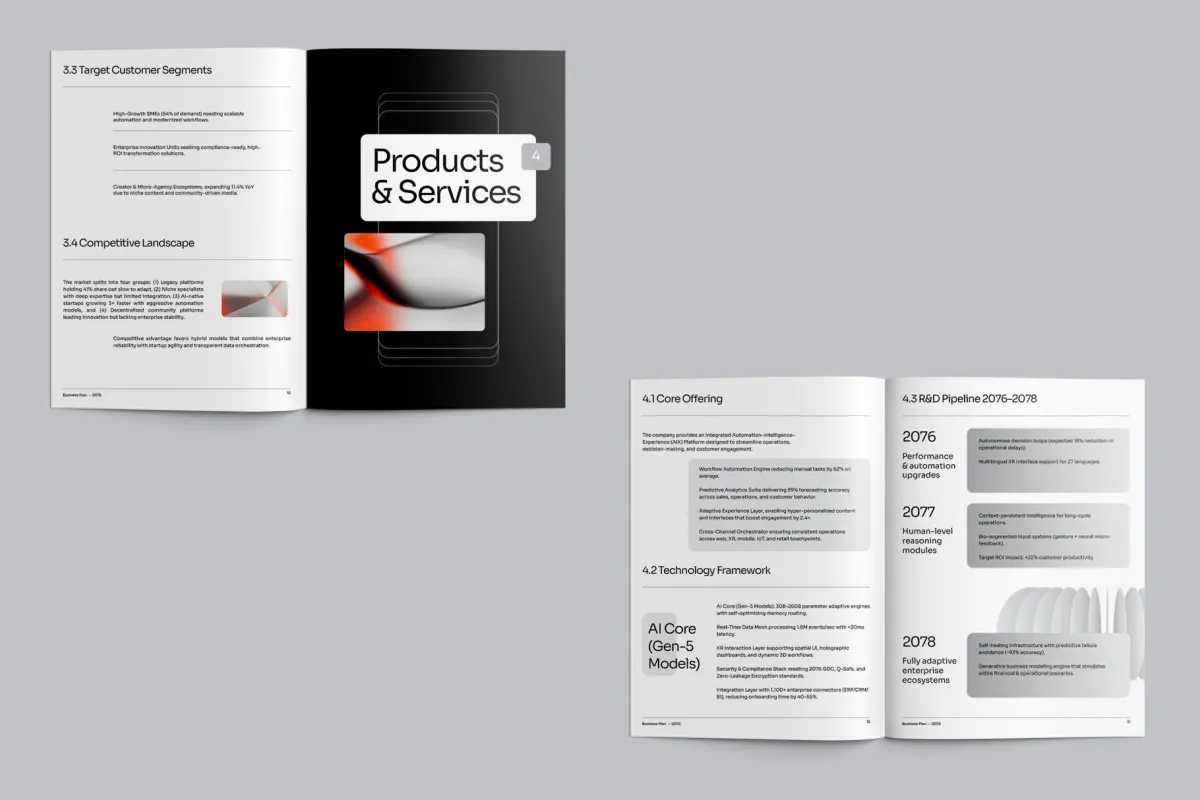 GAND - Business Plan Word Template