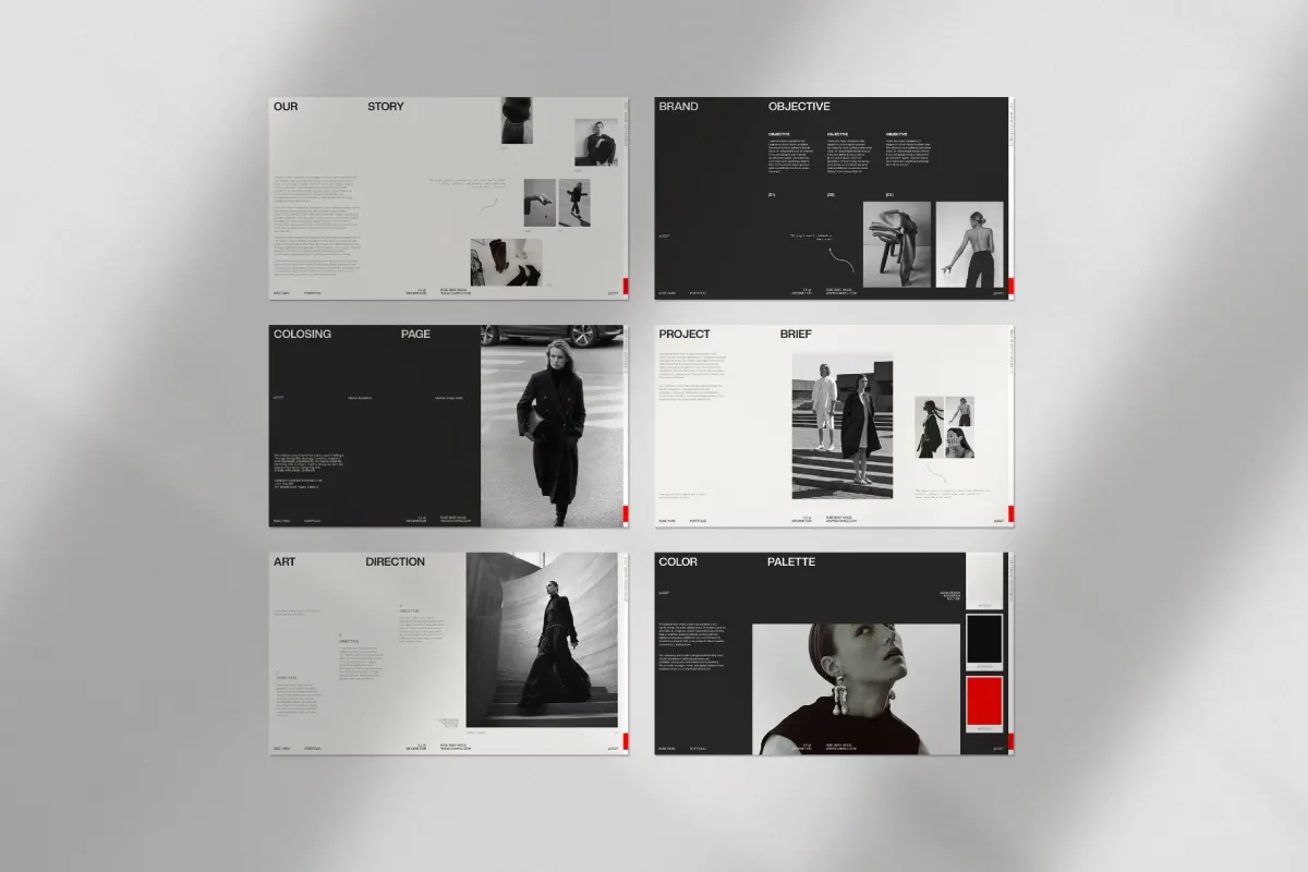 RUBE - Fashion Brief Presentation Template