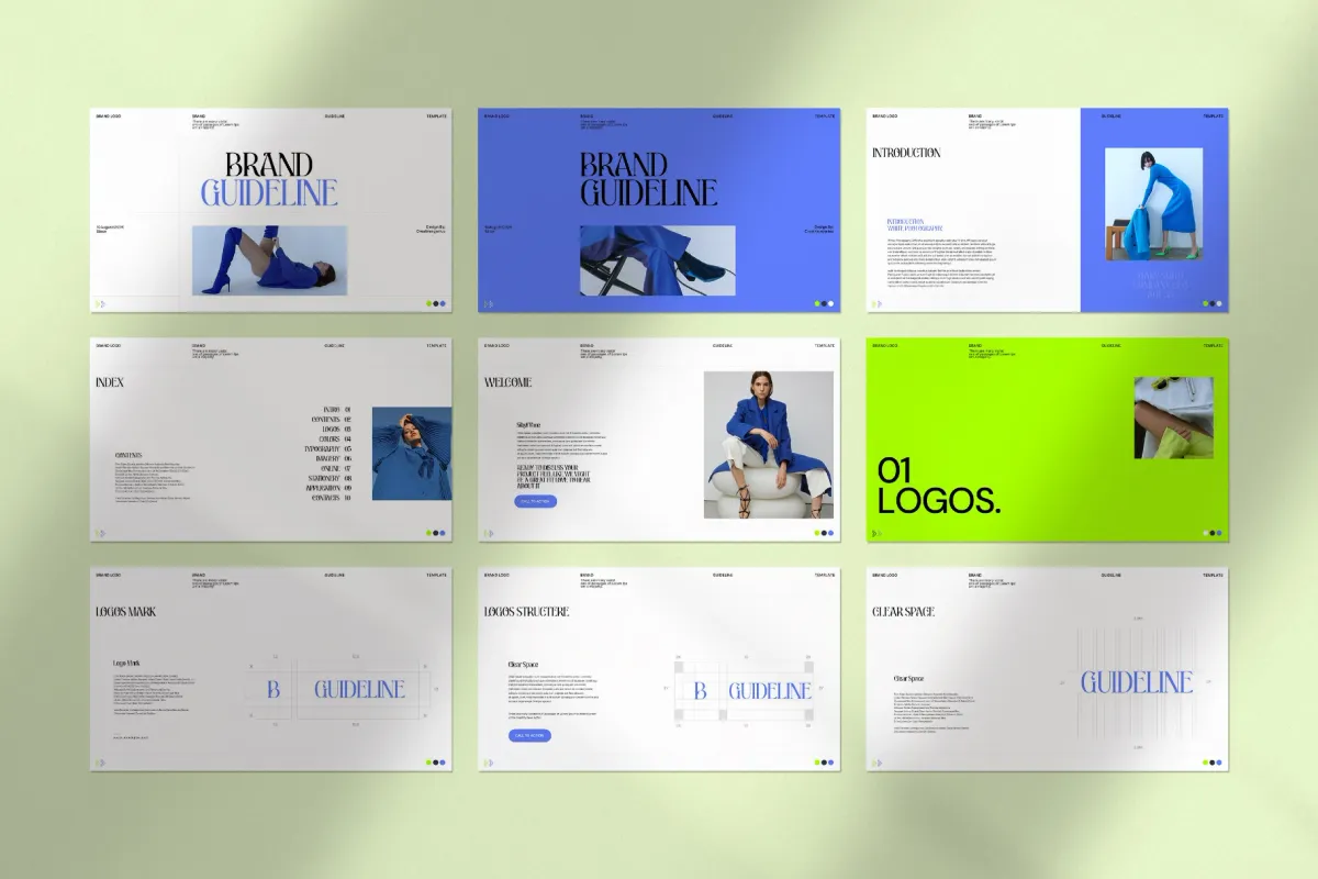 Brand Guideline Presentation Template