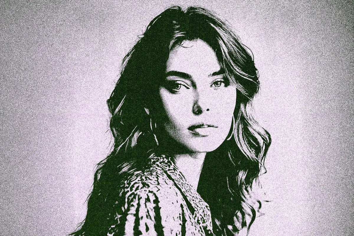 Noisy Risograph Photo Effect