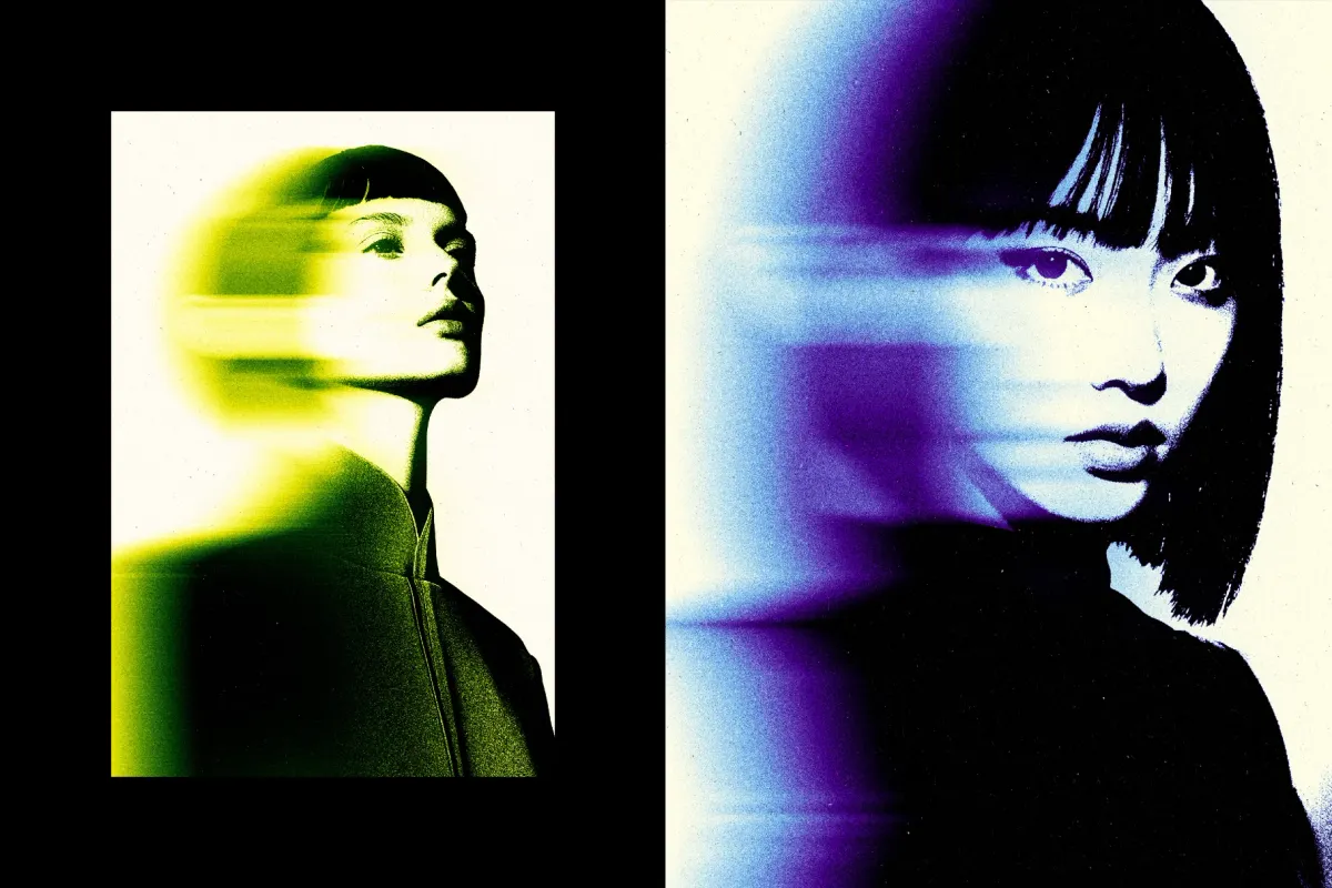 Duotone Motion Photo Effect