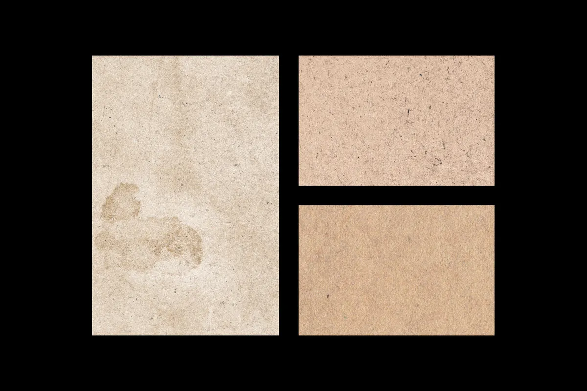 Retro Kraft Paper Textures Pack