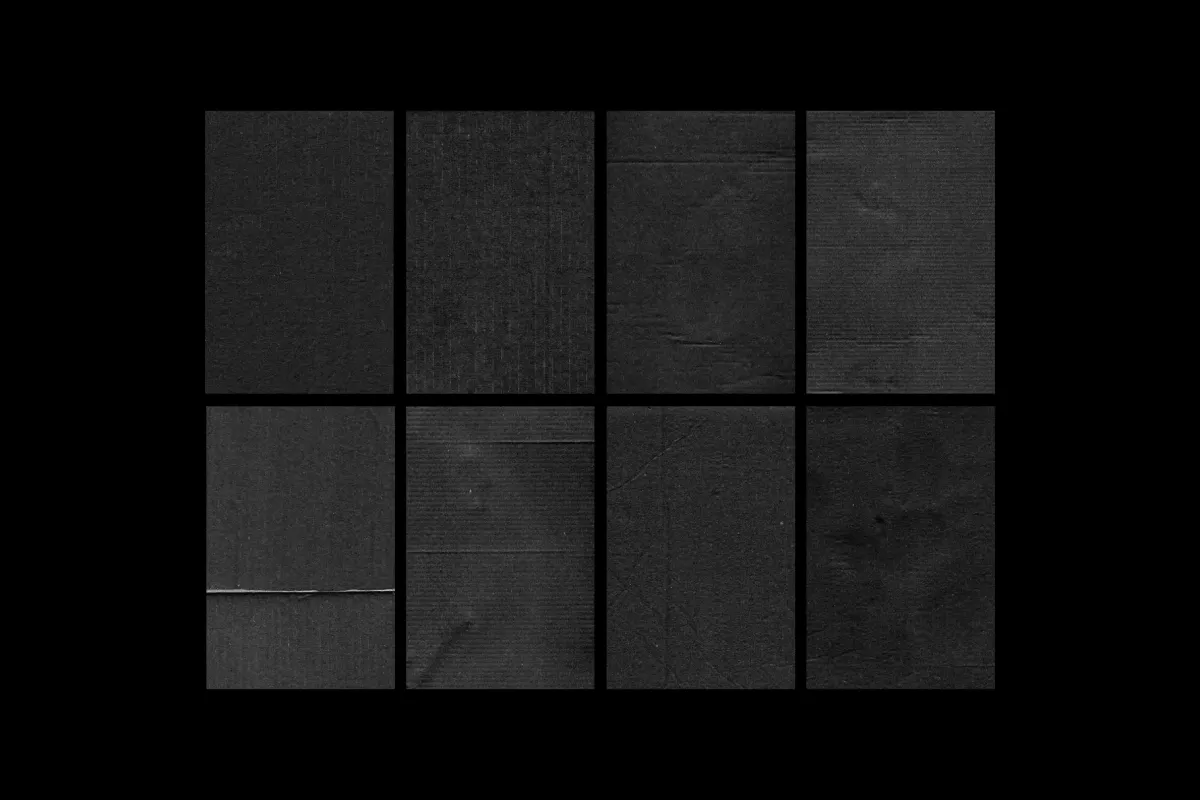 Black Assemblage: Paper Textures