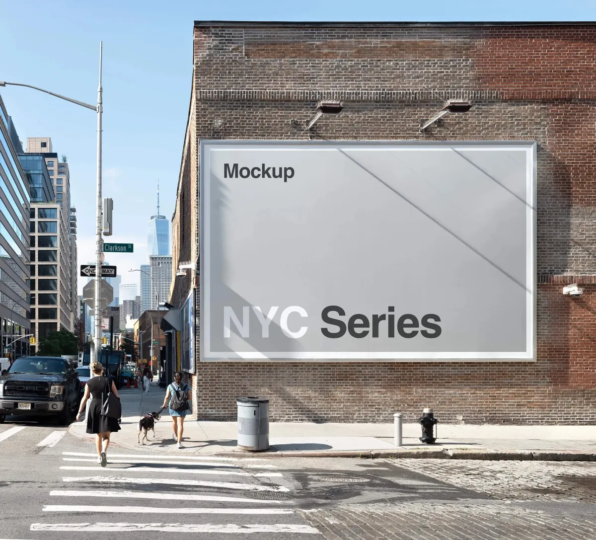 New York Billboard Mockup