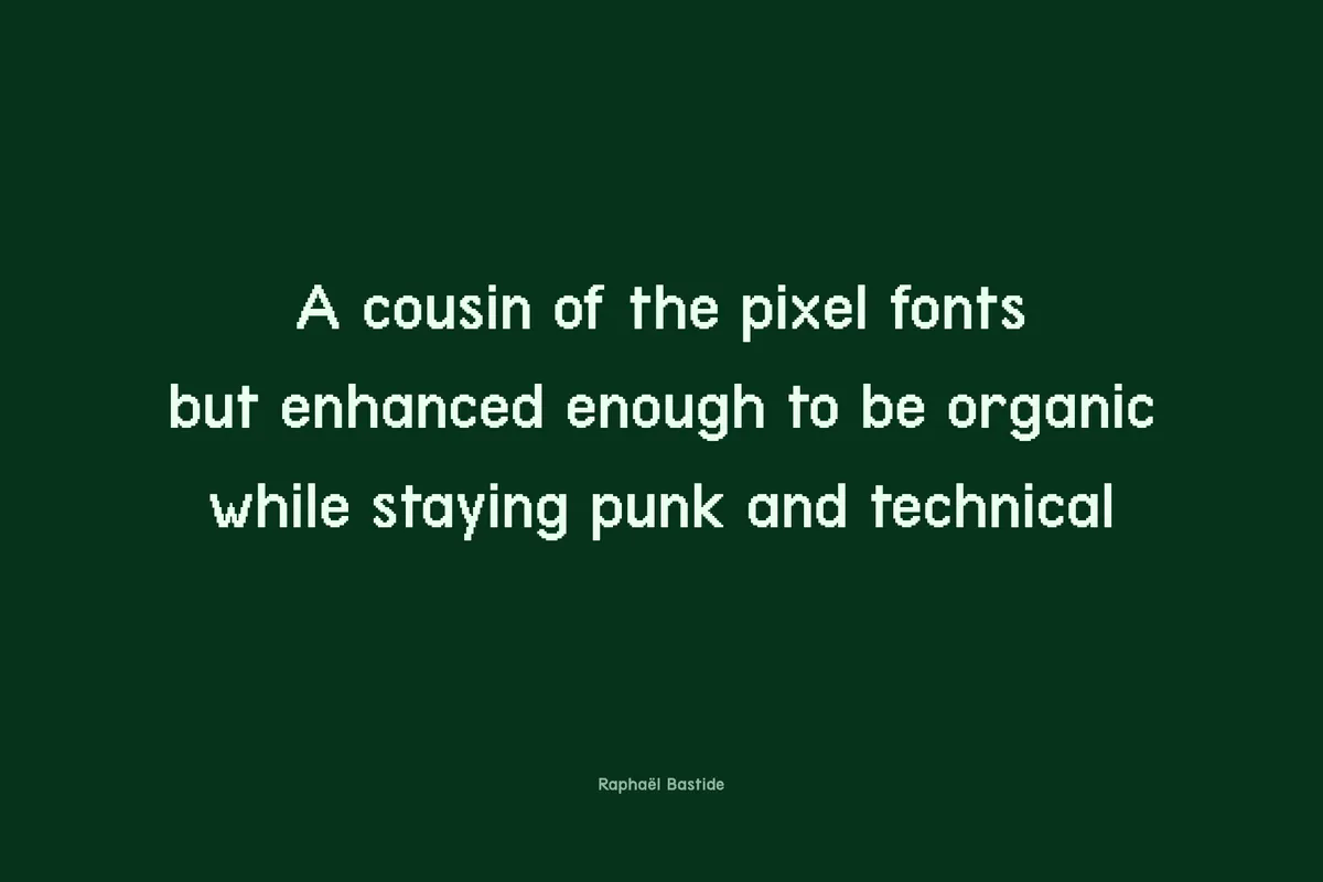 Terminal Grotesque - Free Terminal Font