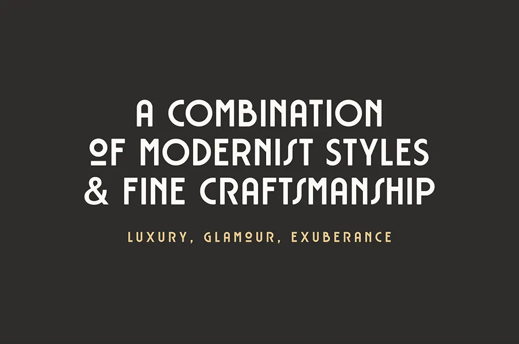 Rousseau Art Deco Font