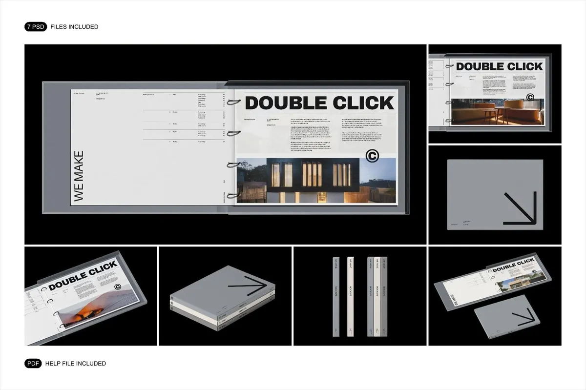 Binder Mockup Set