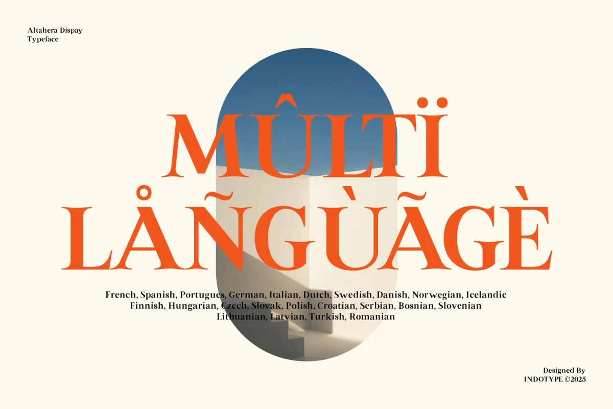 Altahera Display - Elegant Serif Display Font