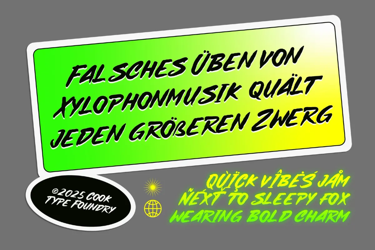 Sourmark Font