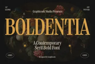 Boldentia Font