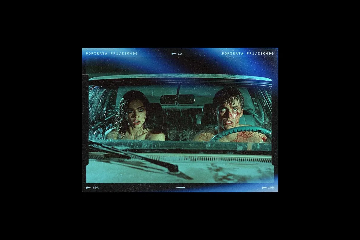 Vintage Film Frames Mockups