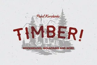 Timber! Vector Elements Set