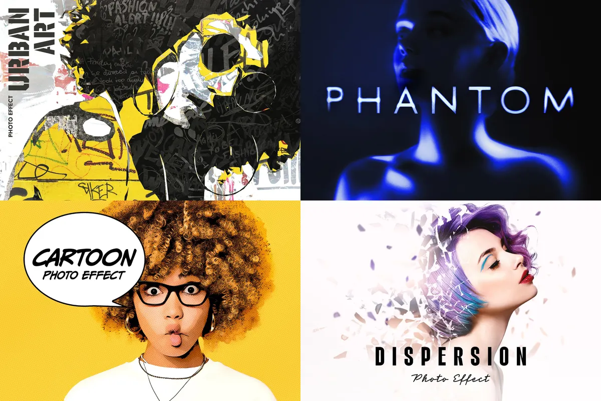 Exhaustive Photoshop Effects Bundle