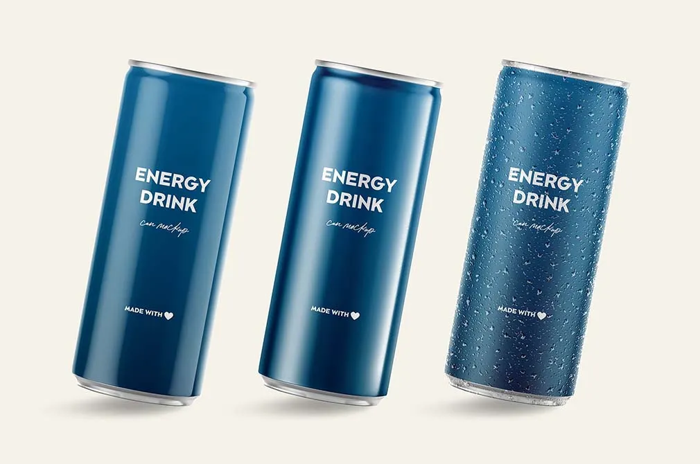 Tall Can Mockup