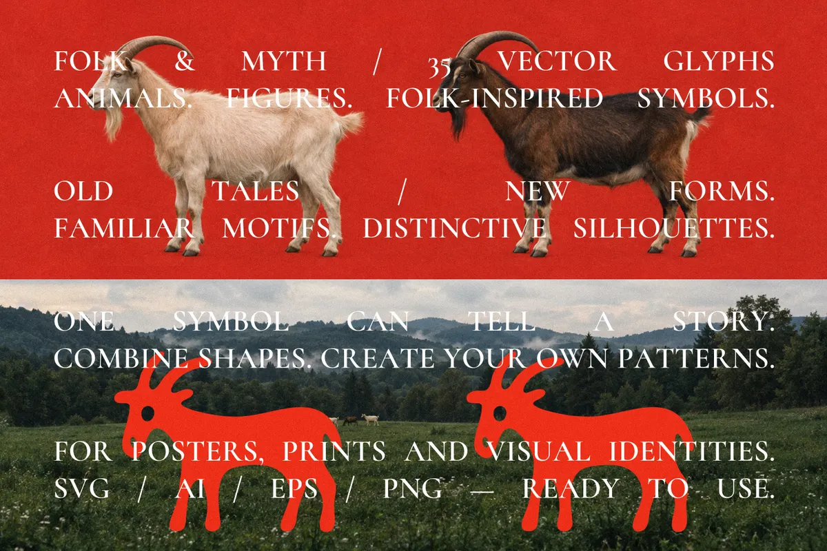 Folk & Myth Vector Illustrations