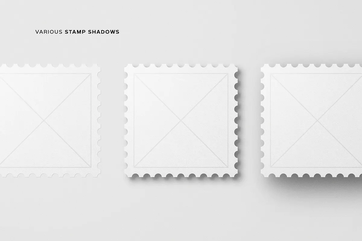 Postage Stamp Mockups