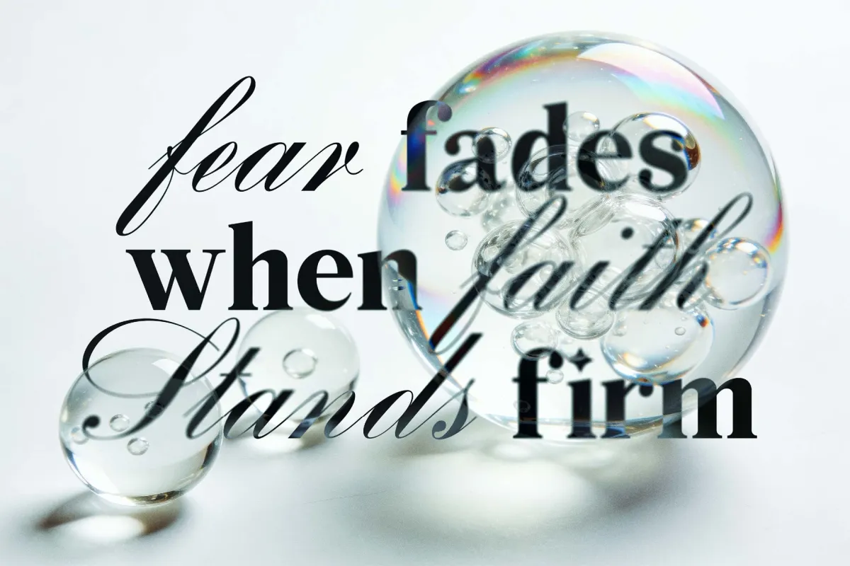 Bubble Refraction Text Effect