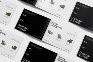 Landscape Catalogue Brochure Mockup