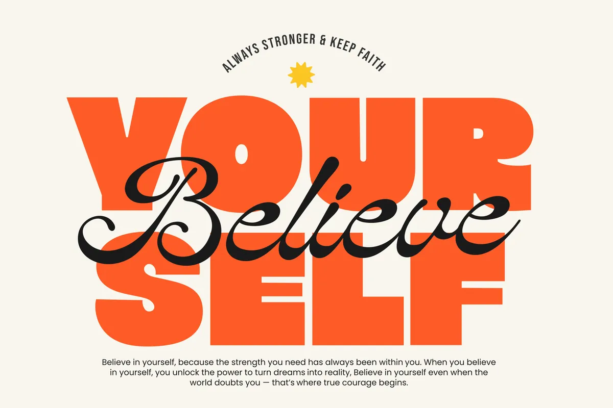 Milova Violatte - Bold Sans & Script Font Duo