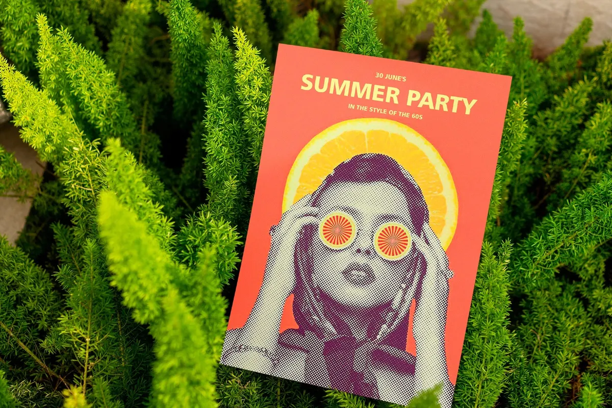 Party Poster Mockups Set