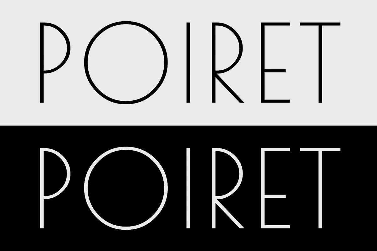 Poiret One Font