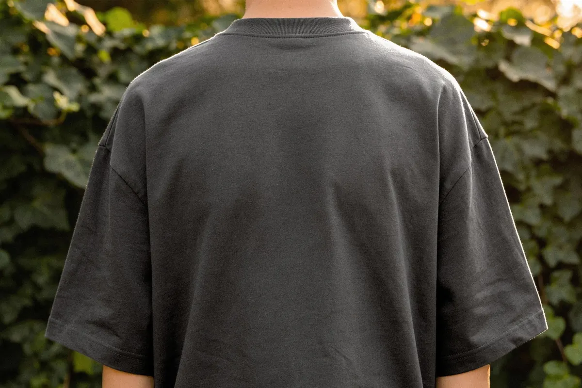 Back Print T-Shirt Mockup