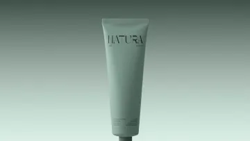 Soft-Touch Cosmetic Tube Mockup