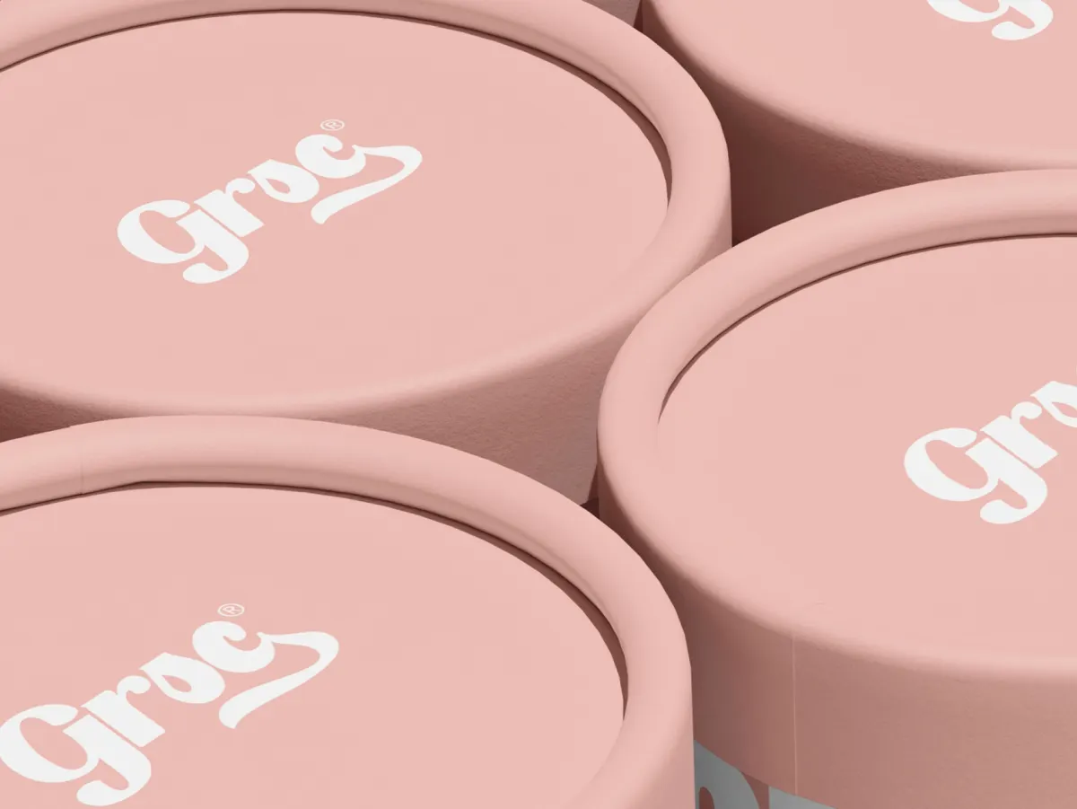 Stacked Ice Cream Mockup