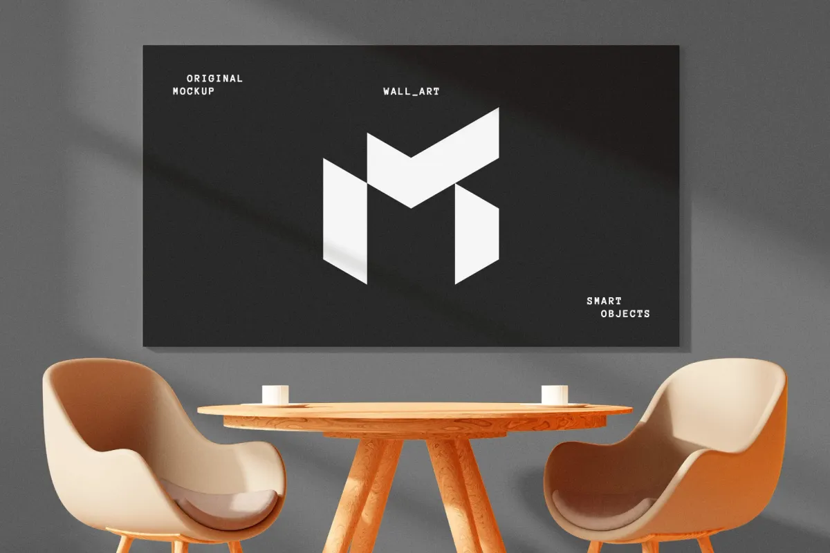 Café Poster Mockup