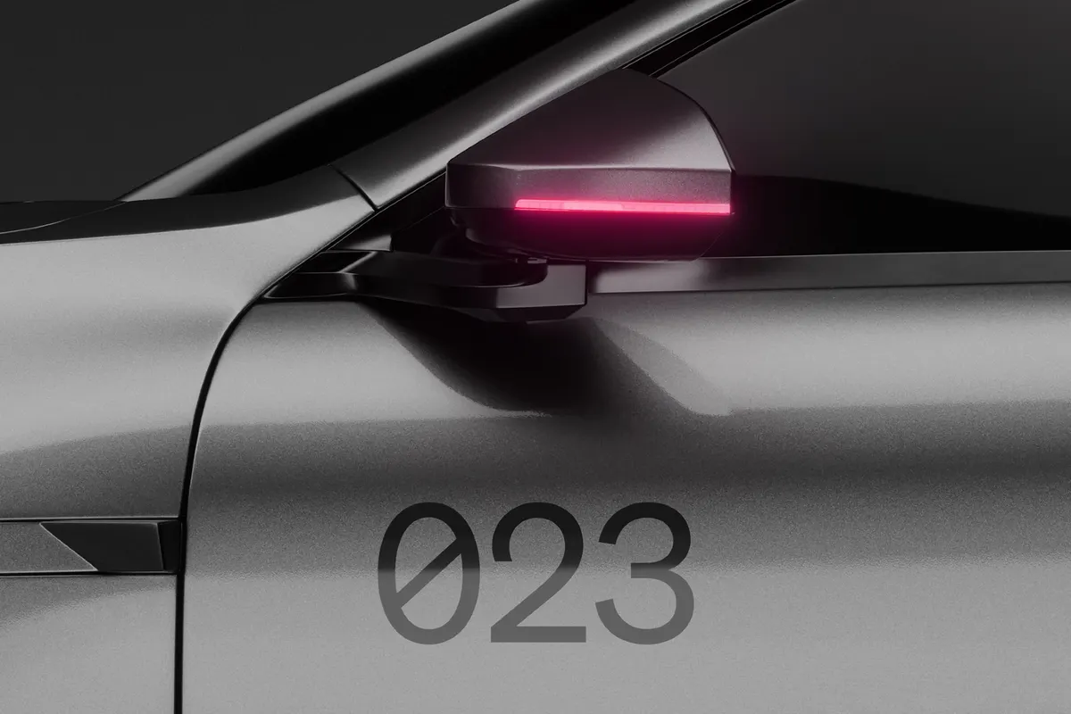 Car Door Sticker Mockup