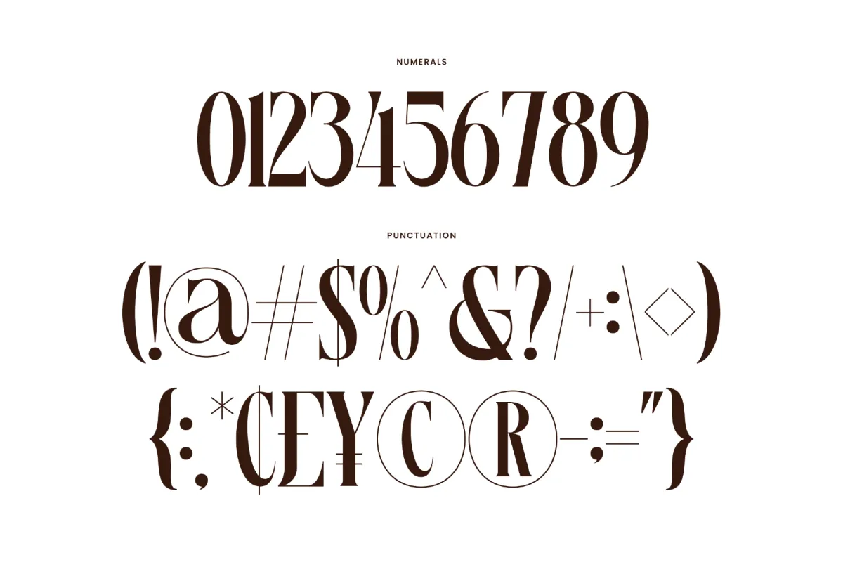 Gathero – Luxury Display Serif Font