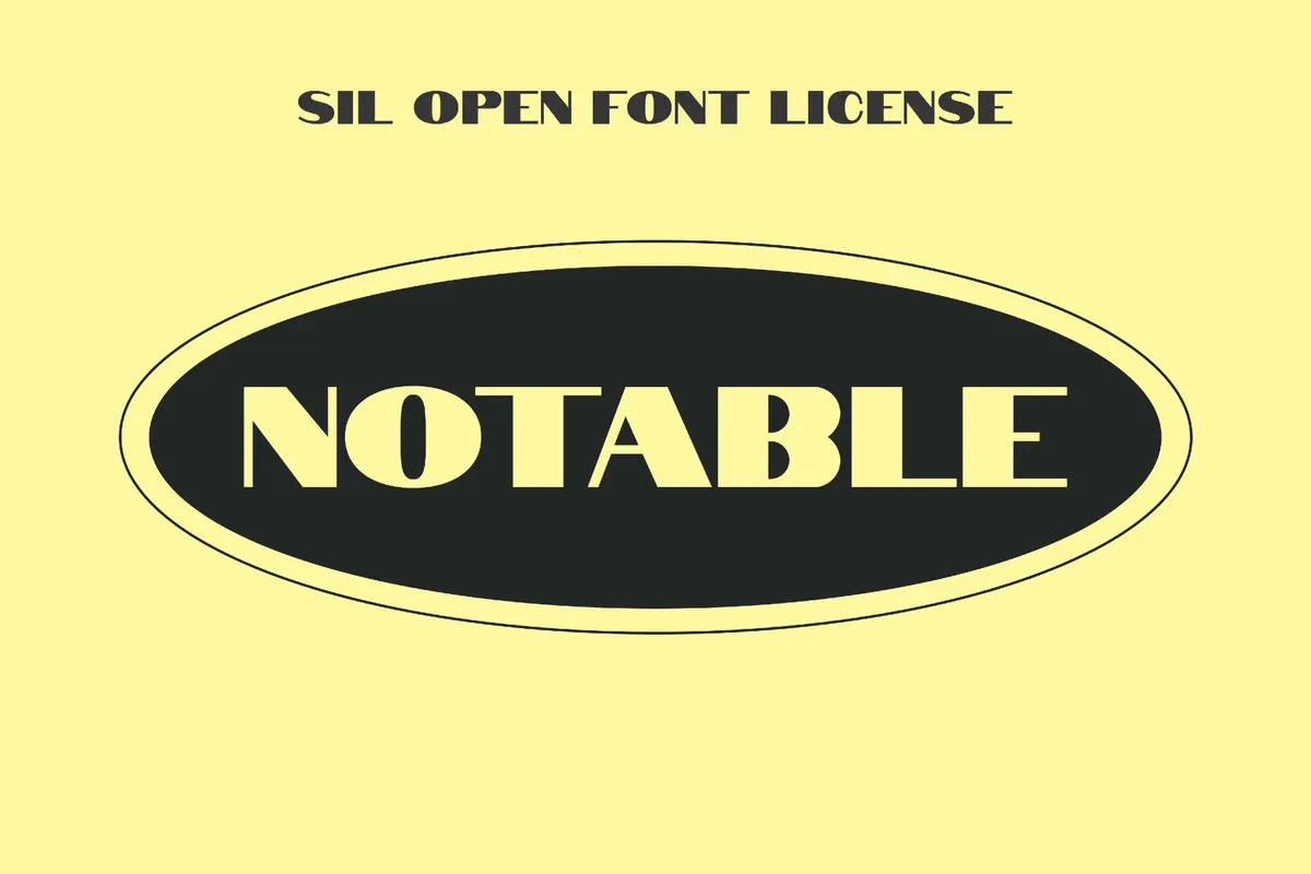 Notable Font