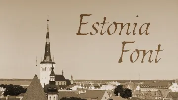 Estonia Font