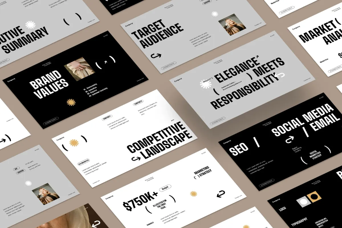 Brand Strategy Presentation - Keynote