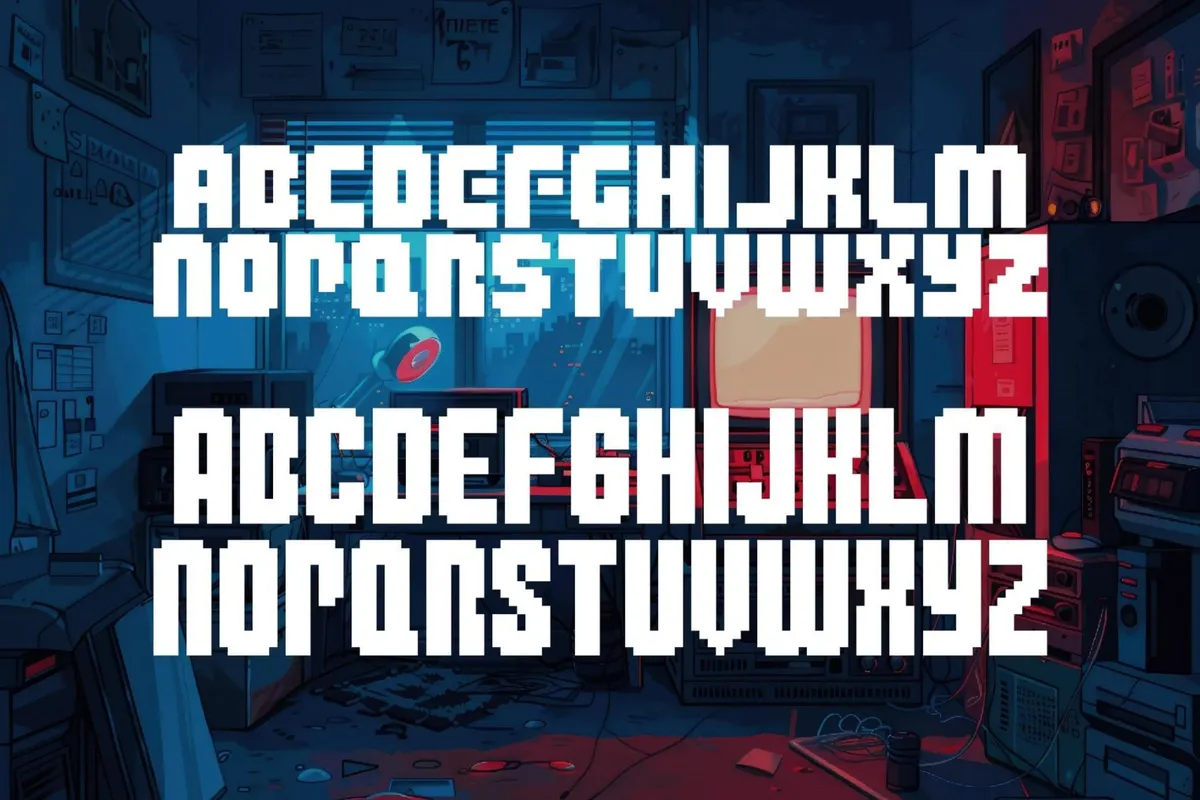 Arcade Quest - 8Bit Font